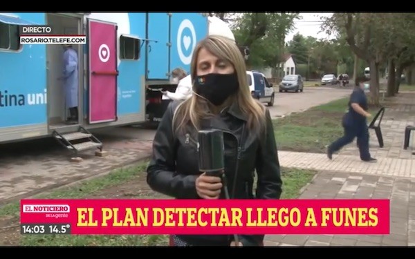 El Plan Detectar llegó a Funes: hisopados y visitas a los domicilios