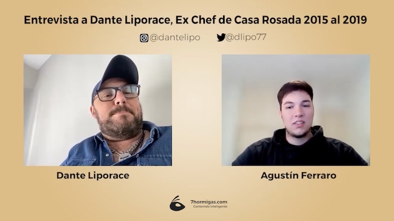 ¿Que comen los Presidentes ? Te invitamos a ver una entrevista imperdible con Dante Liporace ex Chef de Casa Rosada período 2015-2019