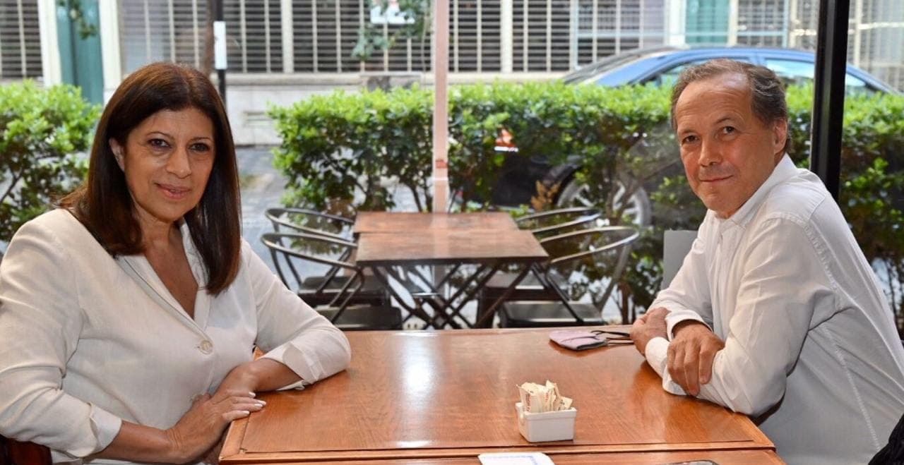 CLARA GARCÍA Y RUBÉN GIUSTINIANI YA TRABAJAN JUNTOS CON MIRAS A LAS ELECCIONES DE NOVIEMBRE